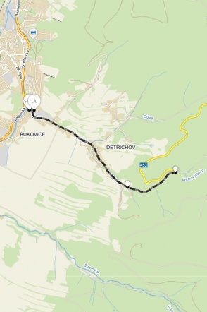 Trať KOSTKA půlmaratonu